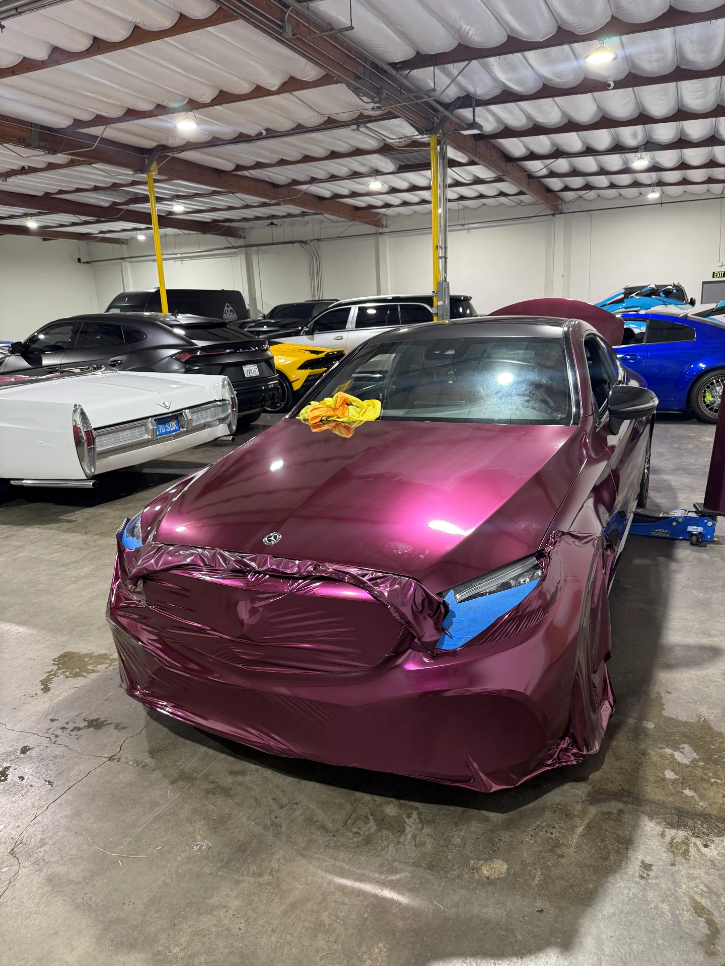 C300 Full Body Wrap before — Full body wrap / Mercedes-Benz C300
